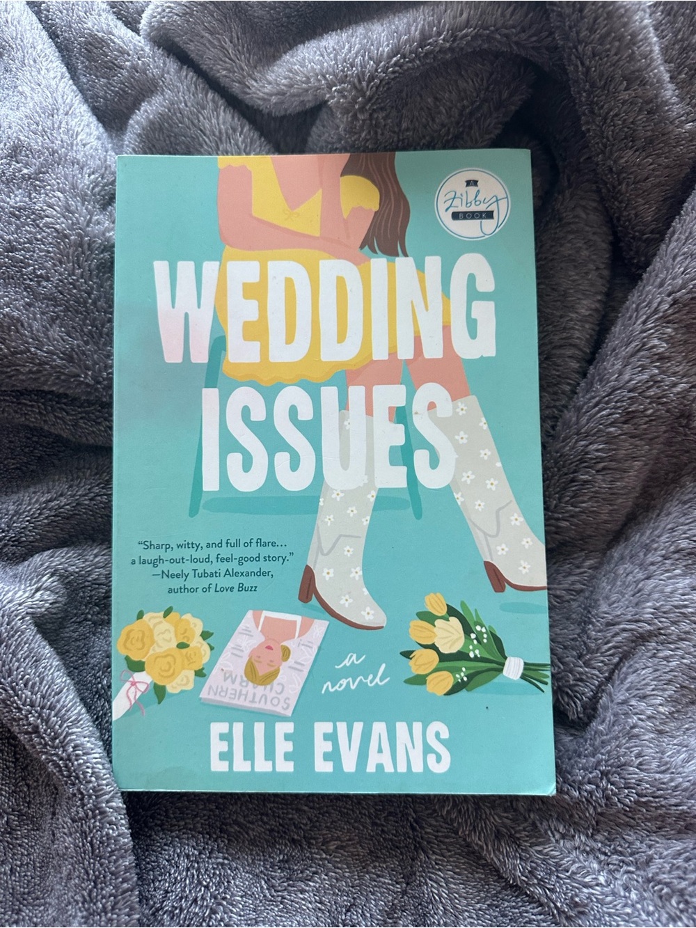 Elle Evans 'Wedding Issues' Paperback Novel - Teal Cover